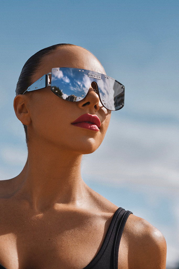CREW No 9 - DARING SILVER SUNGLASSES