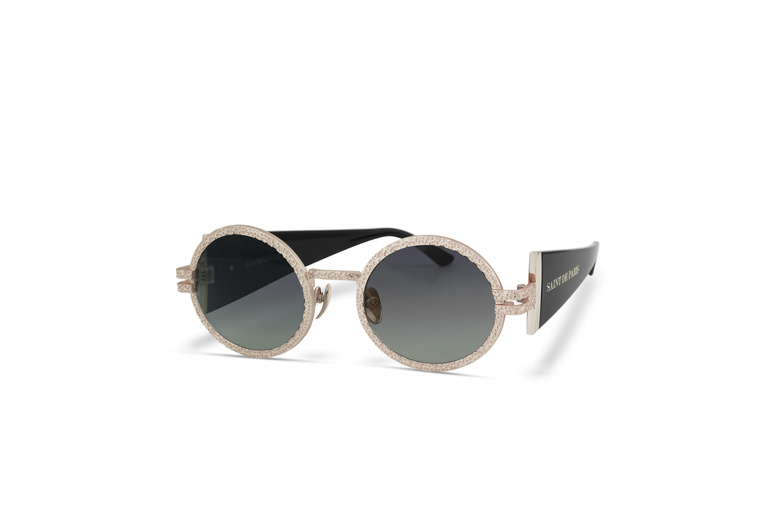 SAINT DE PARIS - GABRIELLE BLACK GOLD SUNGLASSES