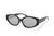 SAINT DE PARIS - HOLLYWOOD BLACK SILVER WITH SILVER MIRROR LENSES