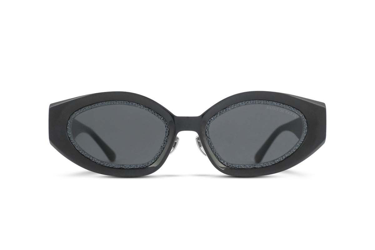 SAINT DE PARIS - HOLLYWOOD BLACK WITH DARK GREY RIMS