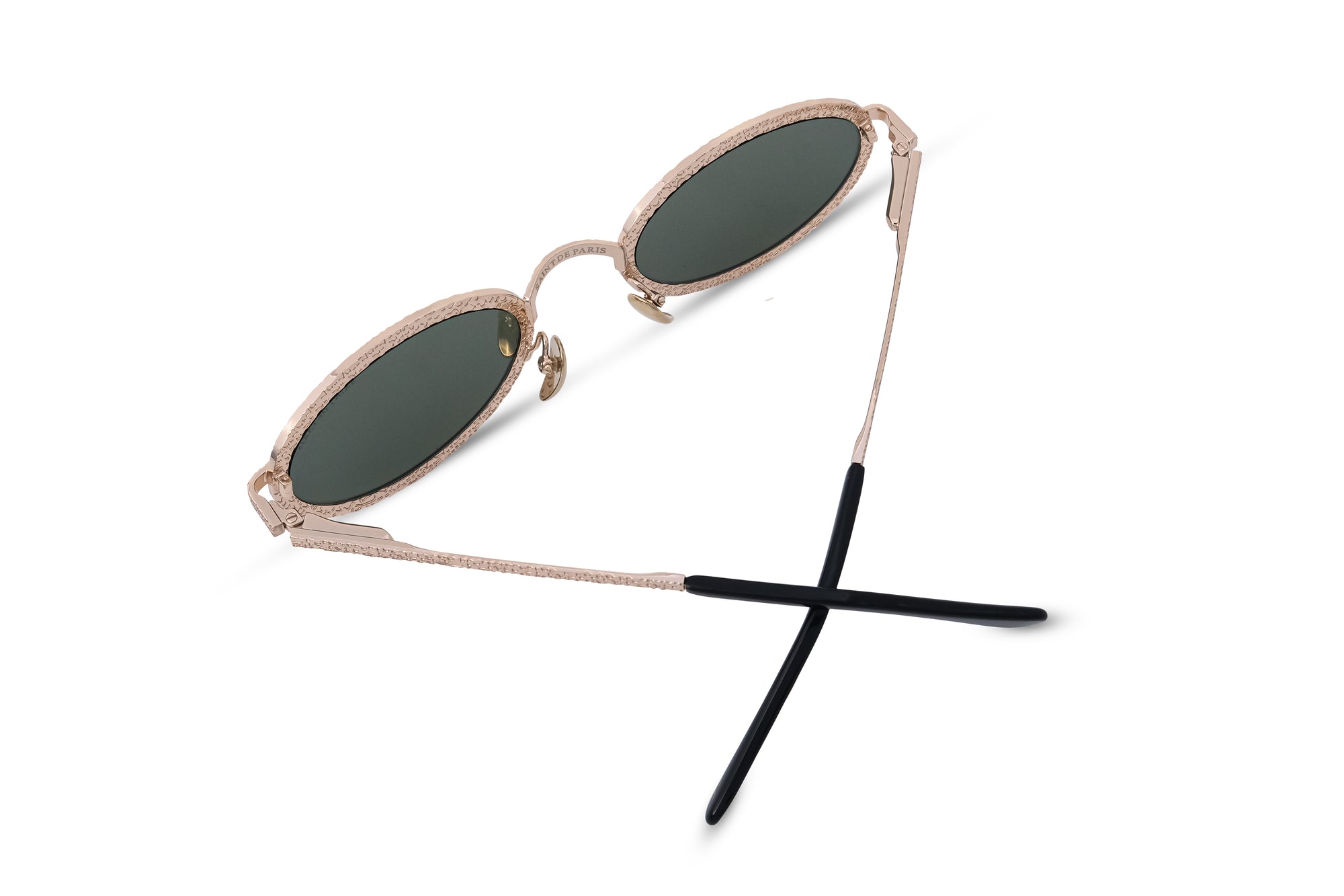 SAINT DE PARIS - THE TOURIST LIGHT GOLD SUNGLASSES