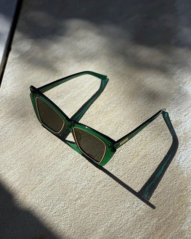CREW No 9 - EGO GREEN (EMERALD) GOLD SUNGLASSES
