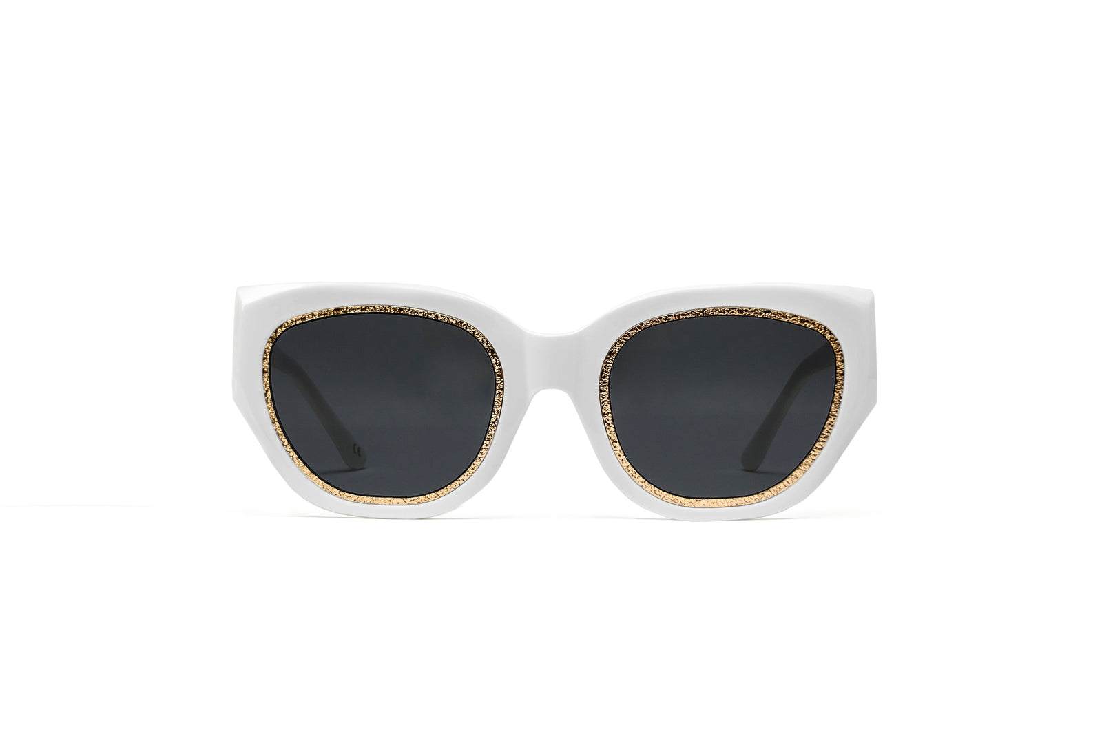 CREW No 9 - AIR DE PARIS WHITE GOLD SUNGLASSES