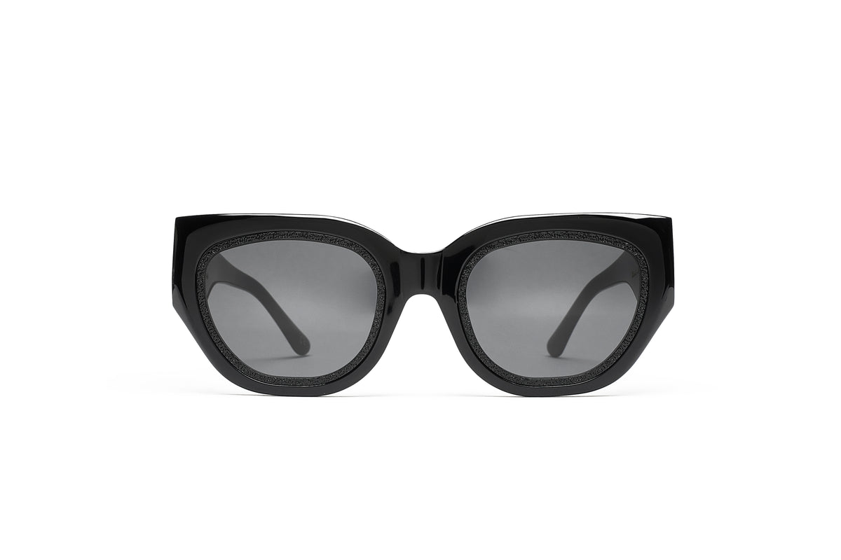 CREW No 9 - AIR DE PARIS BLACK BLACK SUNGLASSES