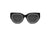 CREW No 9 - AIR DE PARIS BLACK WHITE SILVER SUNGLASSES