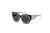 CREW No 9 - AIR DE PARIS BLACK WHITE GOLD SUNGLASSES