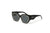 CREW No 9 - AIR DE PARIS BLACK SILVER SUNGLASSES