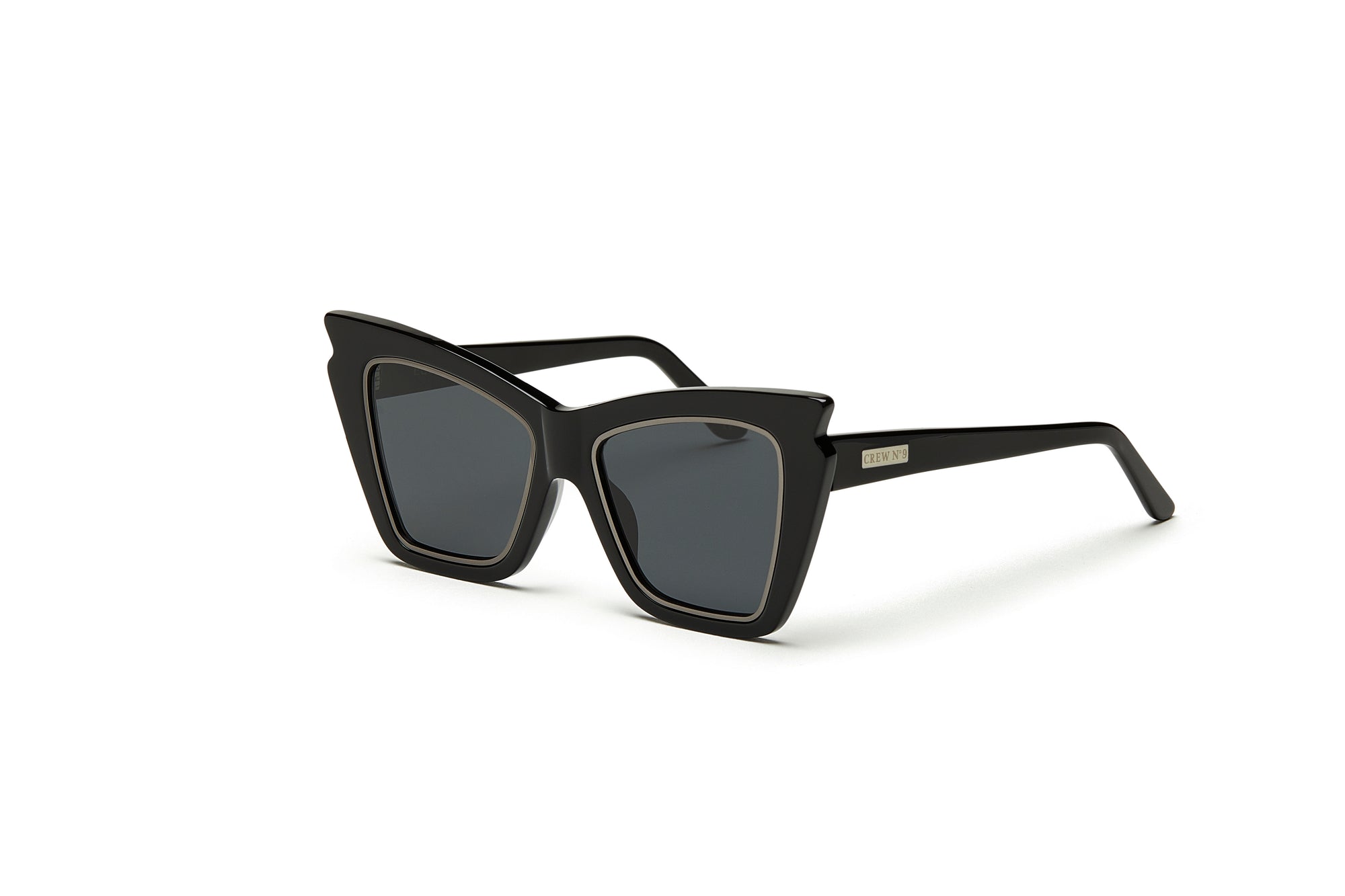 CREW No 9 - EGO BLACK GREY SUNGLASSES