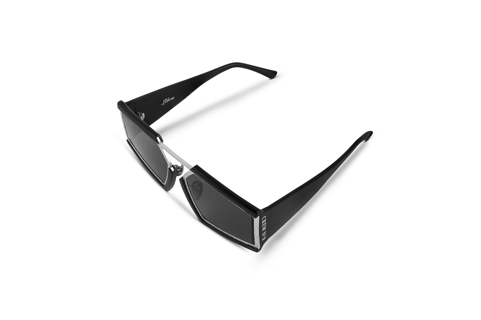 CREW No 9 - LIBRE BLACK SILVER SUNGLASSES