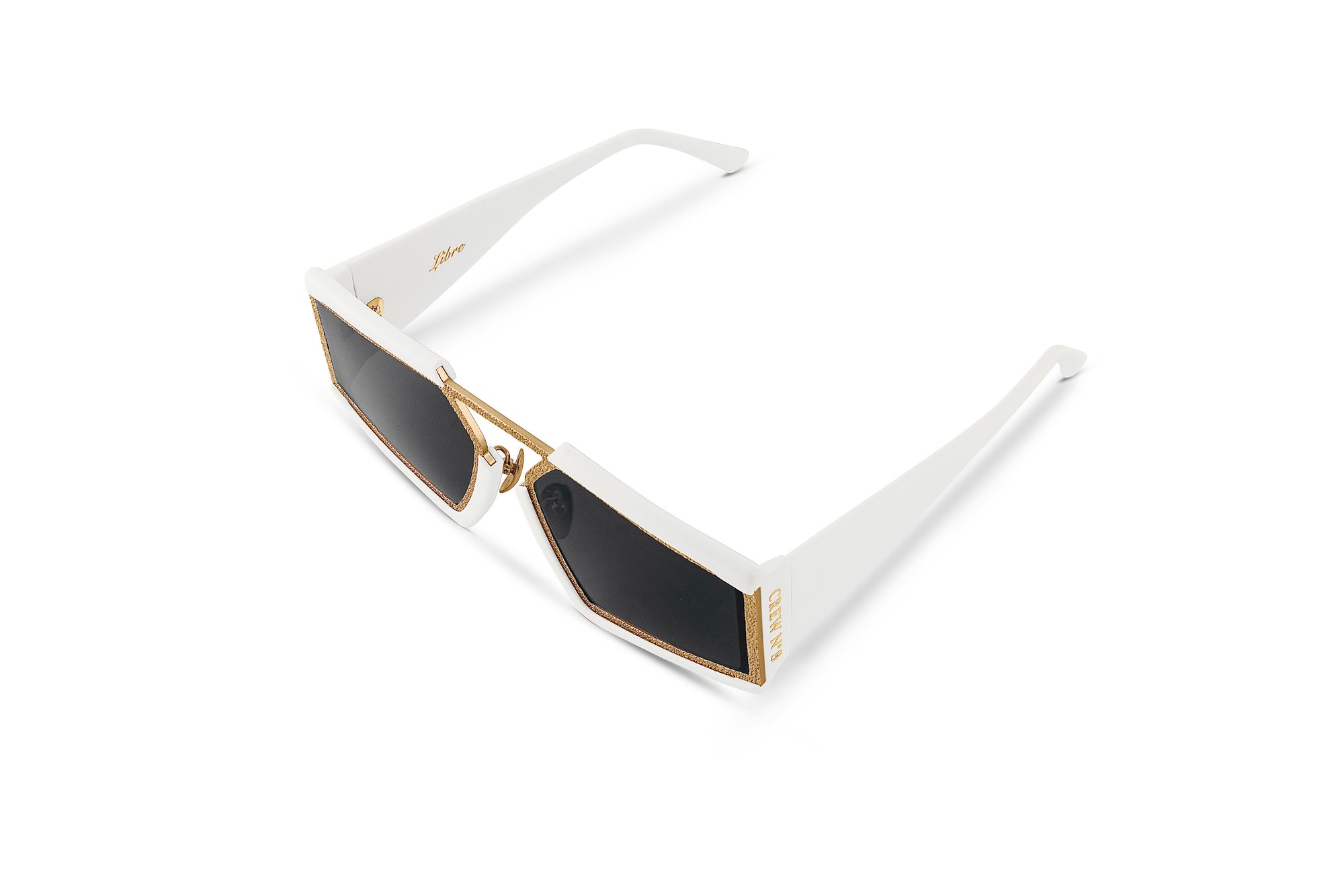 CREW No 9 - LIBRE WHITE GOLD SUNGLASSES